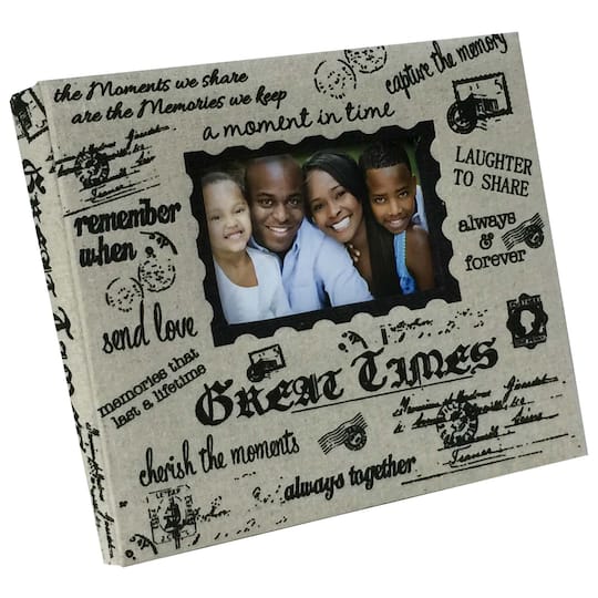 6 Pack: Linen Postal Scrapbook by Recollections®